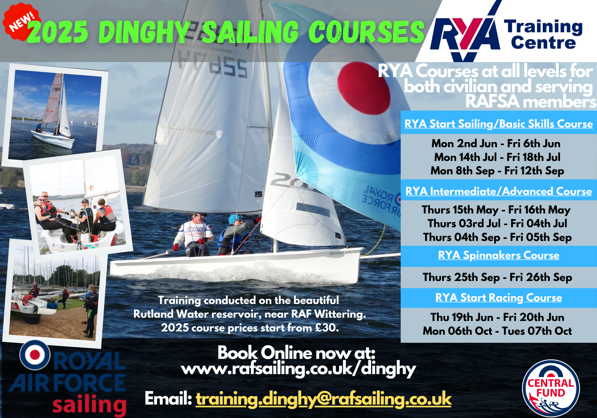RYA Courses at all levels for both civilian and serving RAFSA members (5)